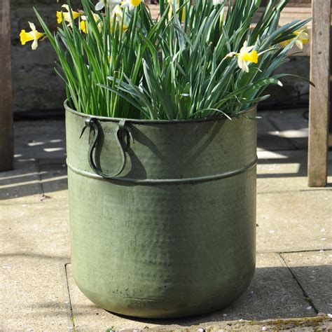 metal planter containers